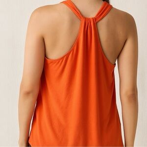 Cynthia Rowley Orange Racerback Tank Top Size Small NWT